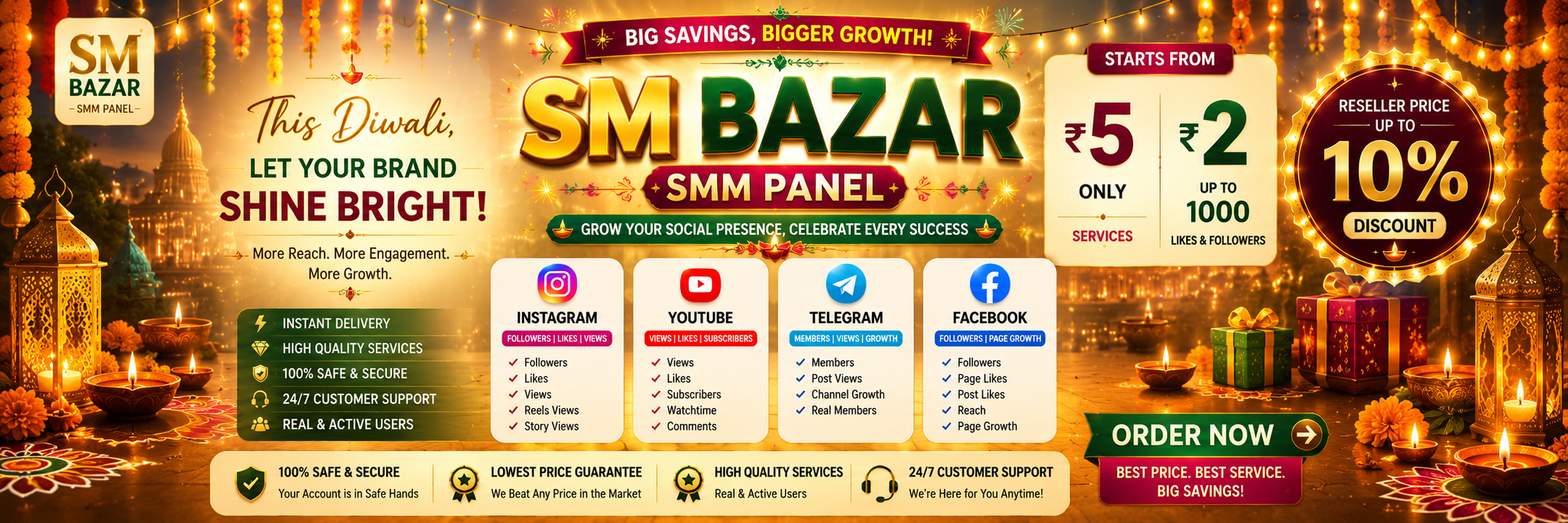 Social Bazar SMM Festival Sale - 3