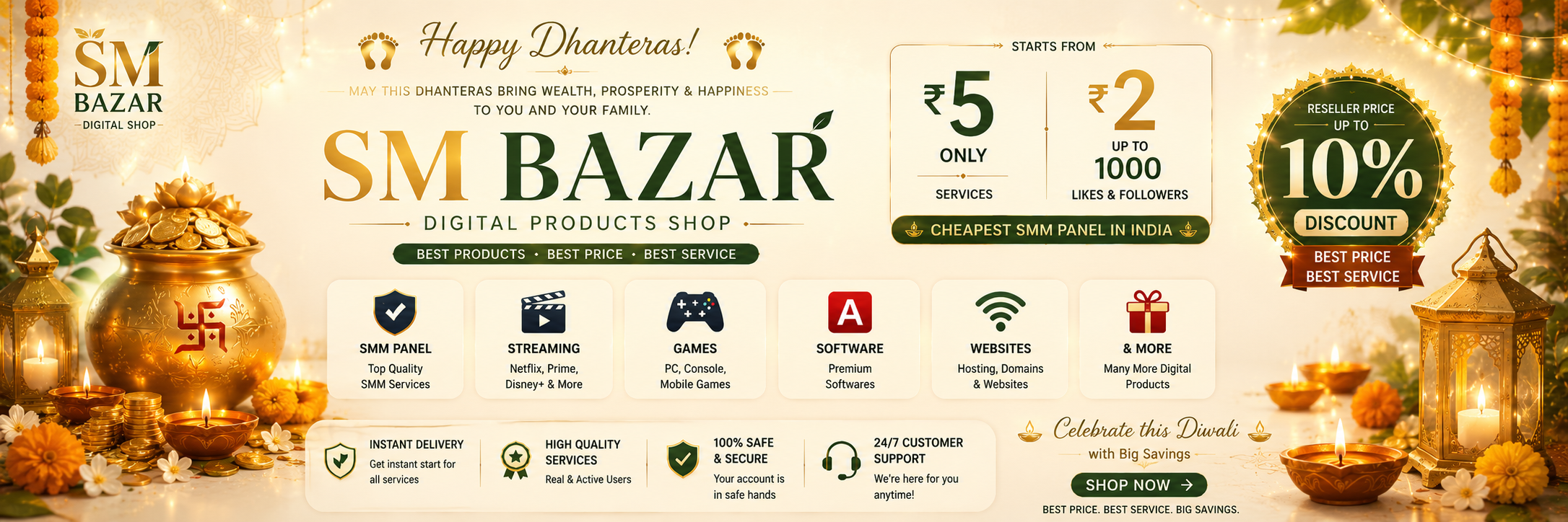 Social Bazar SMM Festive Deal - 4
